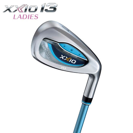 ダンロップ XXIO13 ゼクシオ13 LADIES レディース アイアン ブルーゼクシオ13 MP1300L カーボンシャフト 5本セット#7~9、PW、SW 2023モデル