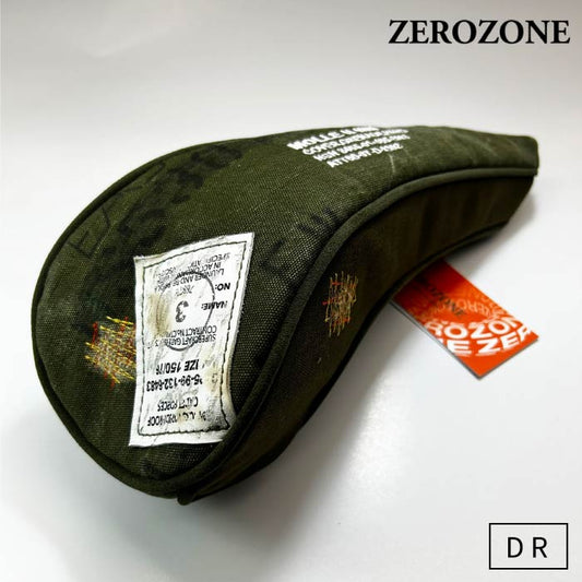 ZEROZONE ゼロゾーン メンズ レディース ドライバー用ヘッドカバー 一点物 ZZ24-DR01