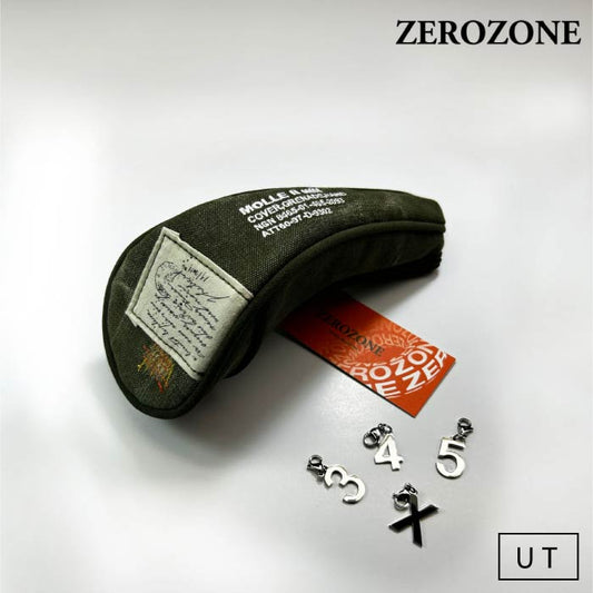 ZEROZONE ゼロゾーン メンズ レディース ユーティリティ用ヘッドカバー 一点物 ZZ24-UTHC01