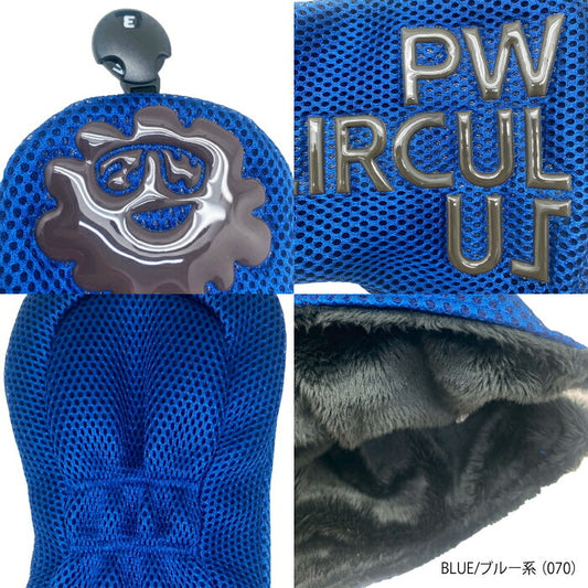 PW CIRCULUSピーダブリュサーキュラス ゴルフ メンズ レディース UNISEX メッシュヘッドカバー zz7igm0011