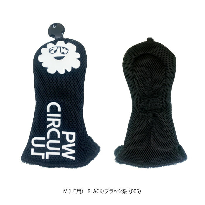 PW CIRCULUSピーダブリュサーキュラス ゴルフ メンズ レディース UNISEX メッシュヘッドカバー zz7igm0011