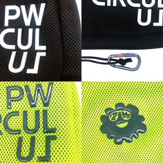 PW CIRCULUS ピーダブリュサーキュラス ゴルフ メンズ レディース UNISEX メッシュアイアンカバー ZZ7IGM0021