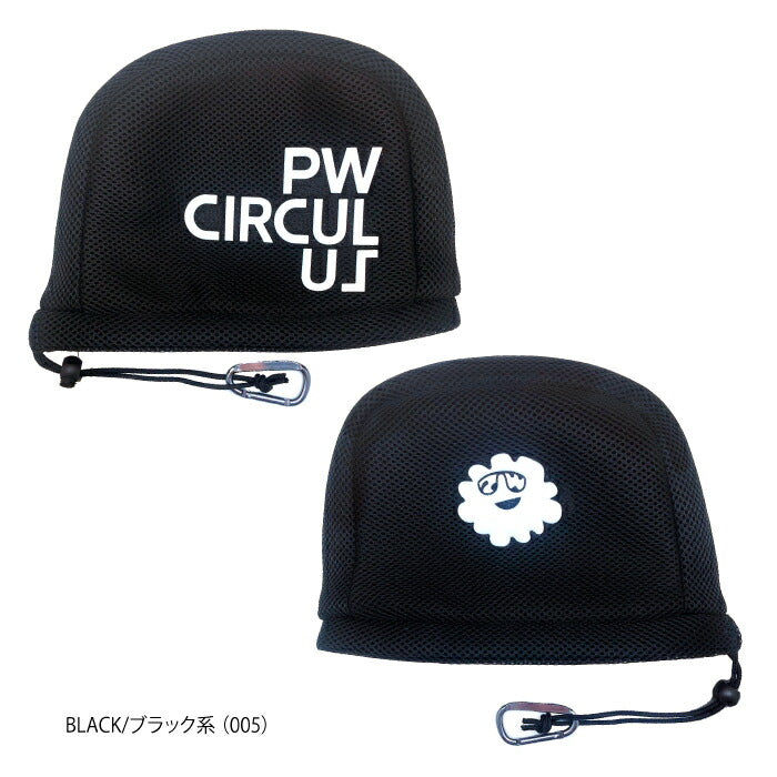 PW CIRCULUS ピーダブリュサーキュラス ゴルフ メンズ レディース UNISEX メッシュアイアンカバー ZZ7IGM0021
