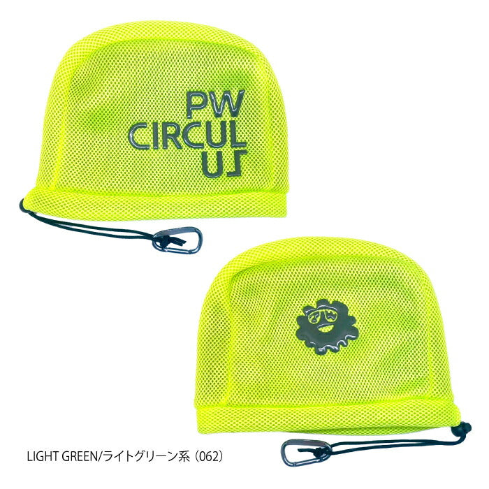 PW CIRCULUS ピーダブリュサーキュラス ゴルフ メンズ レディース UNISEX メッシュアイアンカバー ZZ7IGM0021