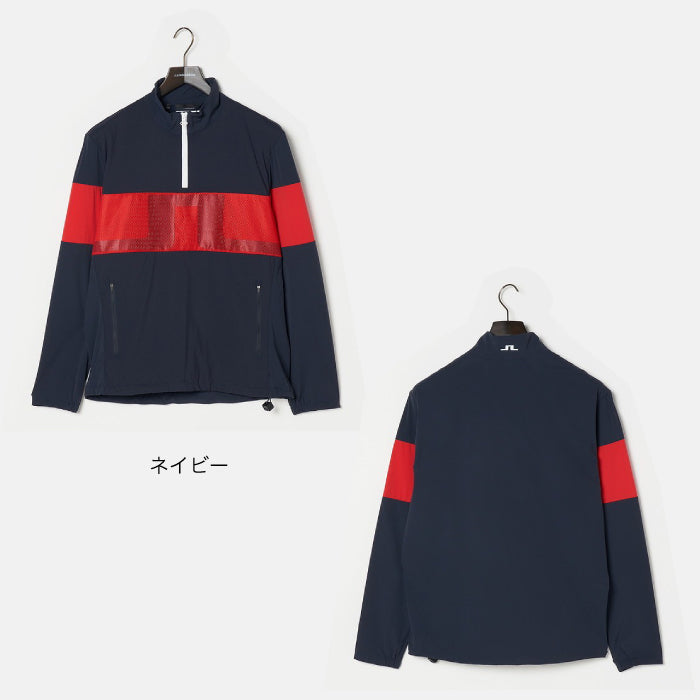 J.LINDEBERG ジェイリンドバーグ メンズ メッシュブリッジウィンドブレーカー 撥水加工 071-57914