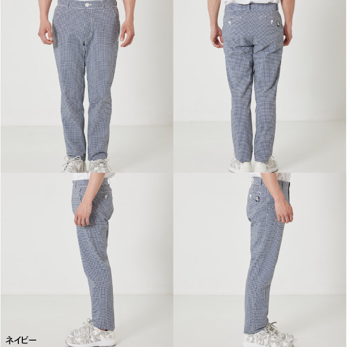 ZOY ゾーイ メンズ MENS サッカーギンガム ロングパンツ 吸水速乾 071422415