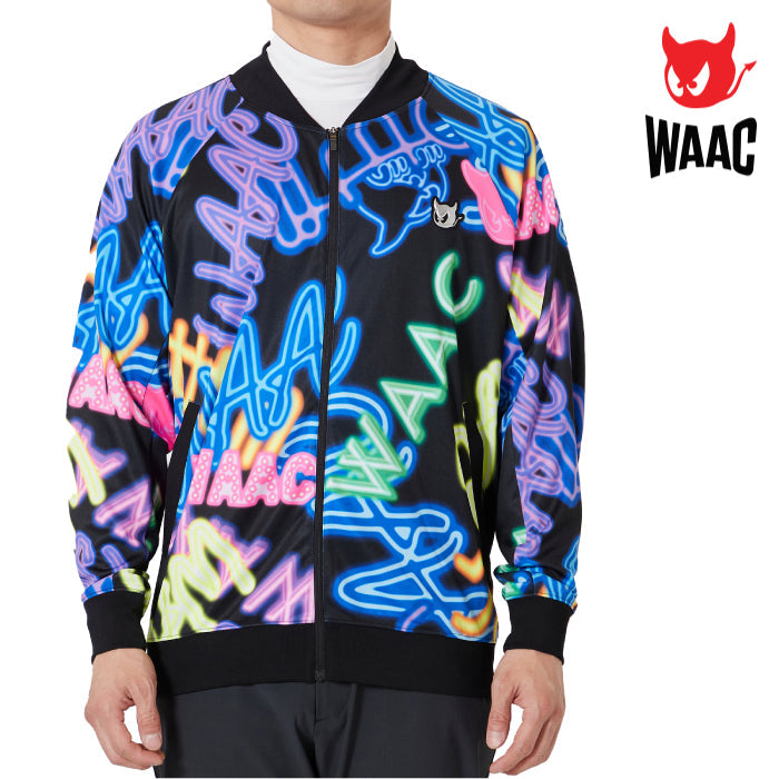 WAAC ワック メンズ MENS ネオンプリント ブルゾン 吸水速乾性 072222120