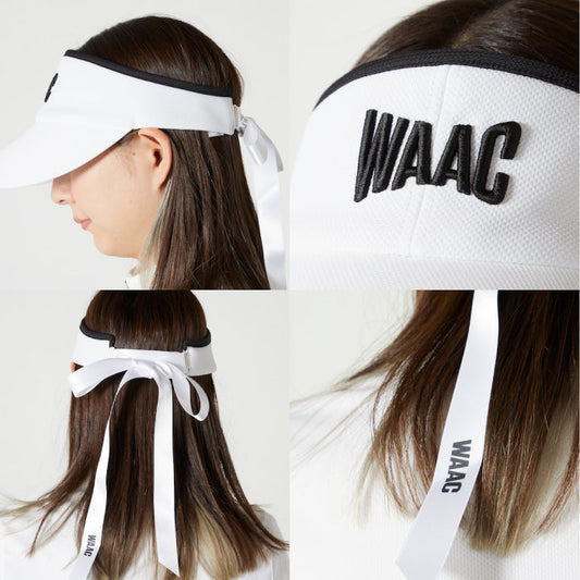 WAAC ワック レディース リボンバイザー 072222810