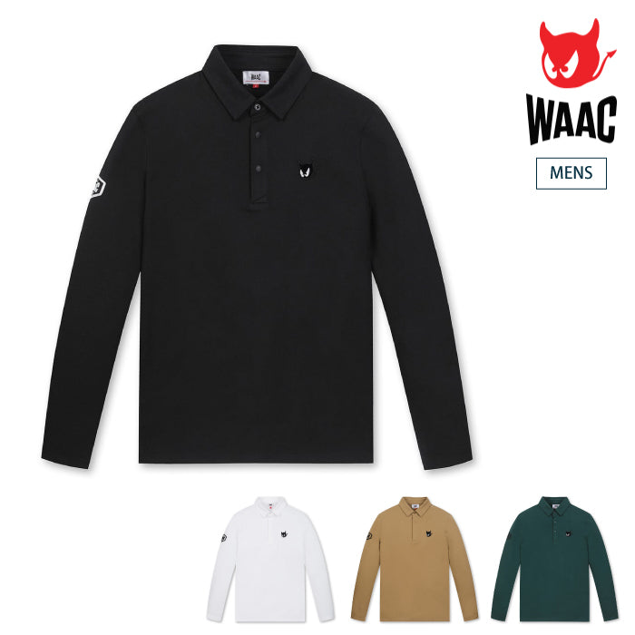 WAAC ワック メンズ MENS シグネイチャーポロシャツ 【両面起毛】072324010