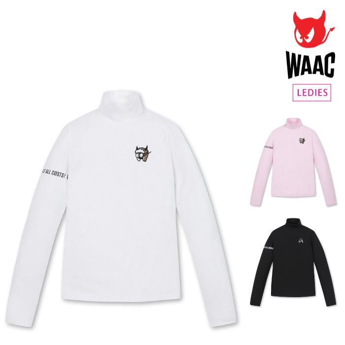 WAAC ワック レディース WOMENS エンボス ハイネック インナー 【人気