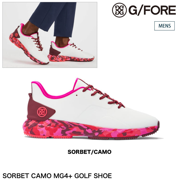 G FORE ジーフォア メンズ MENS SORBET CAMO MG4+ GOLF SHOE SORBET