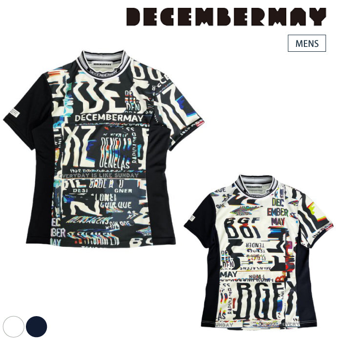 DECEMBERMAY ディセンバーメイ メンズ Digitaldistortion Mockneck UV