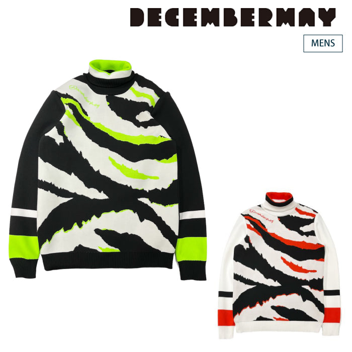 DECEMBERMAY ディセンバーメイ メンズ Animal Turtle Knit タートルネックニット 1-212-1031