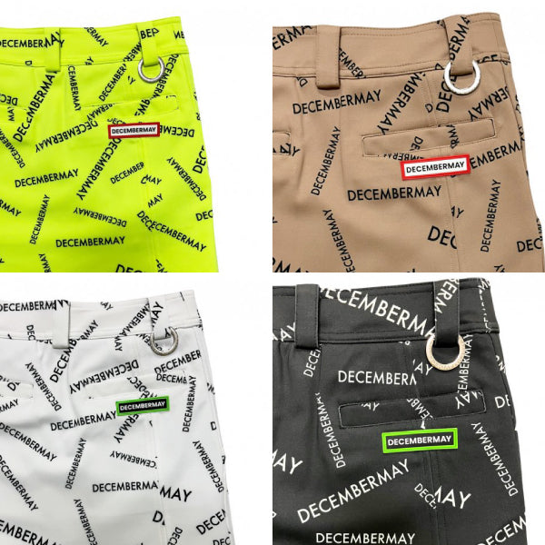 DECEMBERMAY ディセンバーメイ レディース Random logo full zip skirt トラペーズスカート フルジップ仕様 2-112-2520