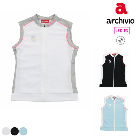 archivio アルチビオ レディース ベスト UVカット A154319