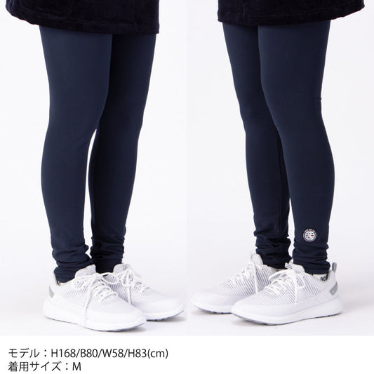 and per se アンパスィ レディース レギンス 裏起毛 UVプロテクト AFF5702E5