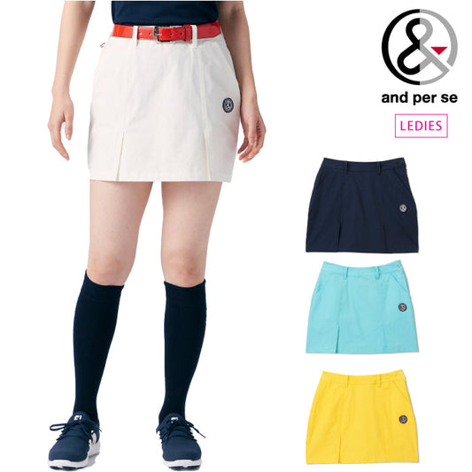 and per se アンパスィ レディース ストレッチスカート ストレッチ AFS4003E1