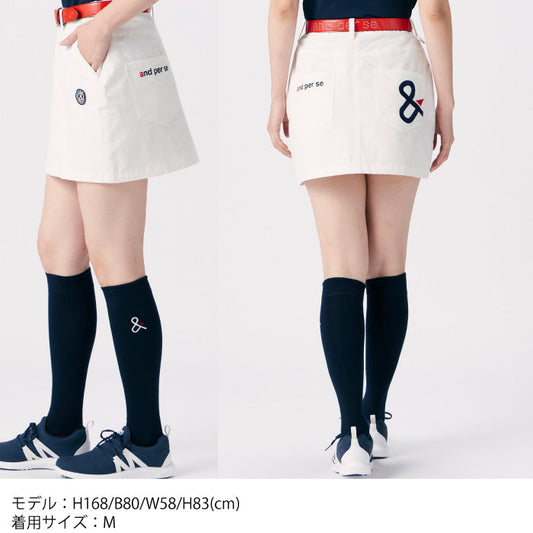 and per se アンパスィ レディース ストレッチスカート ストレッチ AFS4003E1