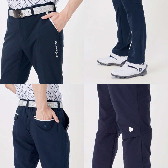 and per se アンパスィ メンズ LightRainパンツ 防水透湿性 ストレッチ AMS5002R7