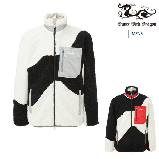 Dance With Dragon ダンスウィズドラゴン メンズ カールボアブルゾン D1-322110