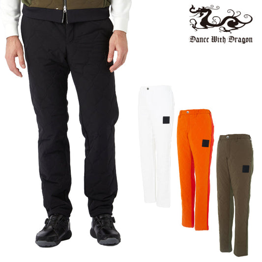 Dance With Dragon ダンスウィズドラゴン メンズ ドライ&フリーモーションキルトボトム 撥水 ストレッチ D1-421113
