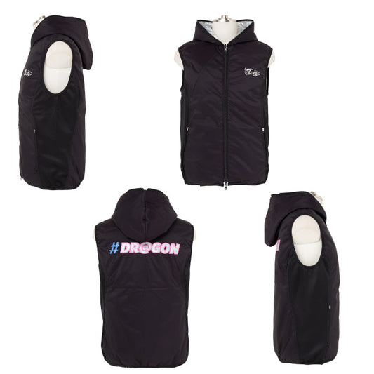 Dance With Dragon ダンスウィズドラゴン メンズ NYストレッチタフタリバーシブルベスト ストレッチ 撥水 防風 D1-520710