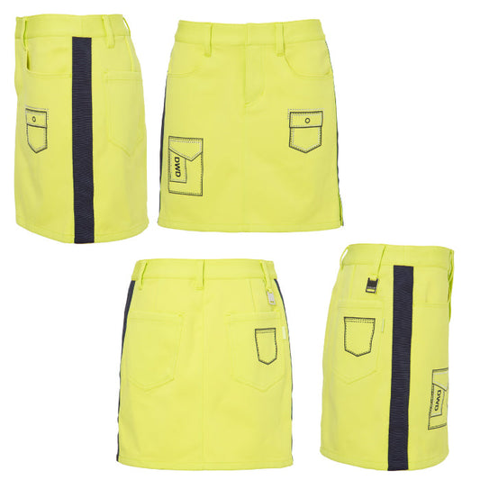 Dance With Dragon ダンスウィズドラゴン レディース フェイクジルコンポケットスカート ストレッチ 撥水 UV機能 D2-414320