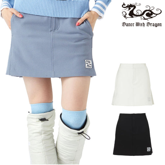 Dance With Dragon ダンスウィズドラゴン レディース BACKミニプリーツスカートスカパン D2-420311