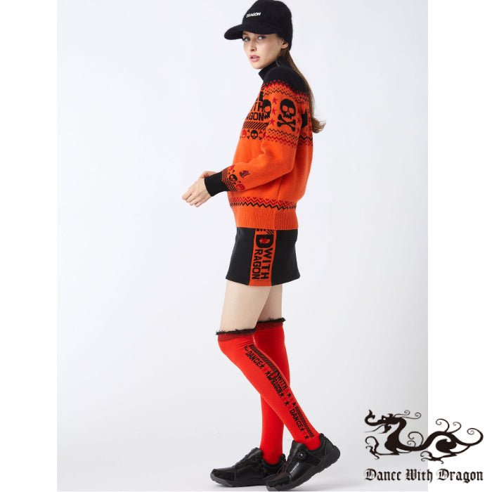 Dance With Dragon ダンスウィズドラゴン レディース サイドジャガードスカート D2-421311