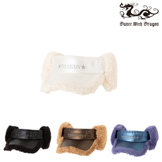 Dance With Dragon ダンスウィズドラゴン メンズ レディース カーボンフェイクレザーバイザー D3-121210