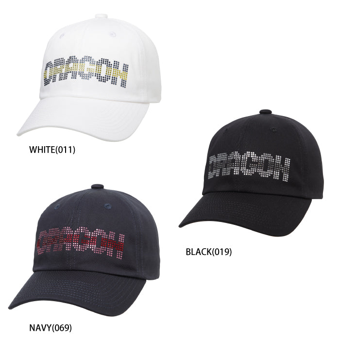 Dance With Dragon ダンスウィズドラゴン メンズ レディース ジルコンラインロゴキャップ D3-128111