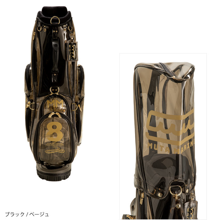 【送料無料】MUTA MARINE GOLF ムータマリンゴルフ メンズ レディース クリア8キャディバッグ MGAD-749037 2022