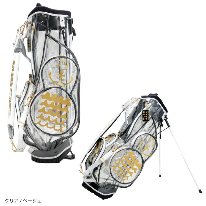 【送料無料】MUTA MARINE GOLF ムータマリンゴルフ メンズ レディース クリア8キャディバッグ MGAD-749037 2022