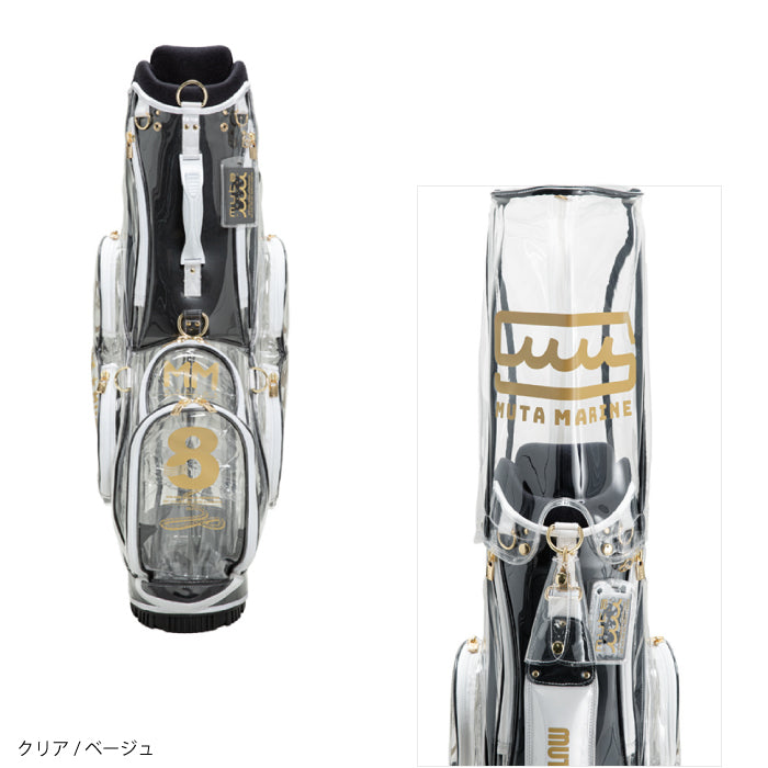 【送料無料】MUTA MARINE GOLF ムータマリンゴルフ メンズ レディース クリア8キャディバッグ MGAD-749037 2022