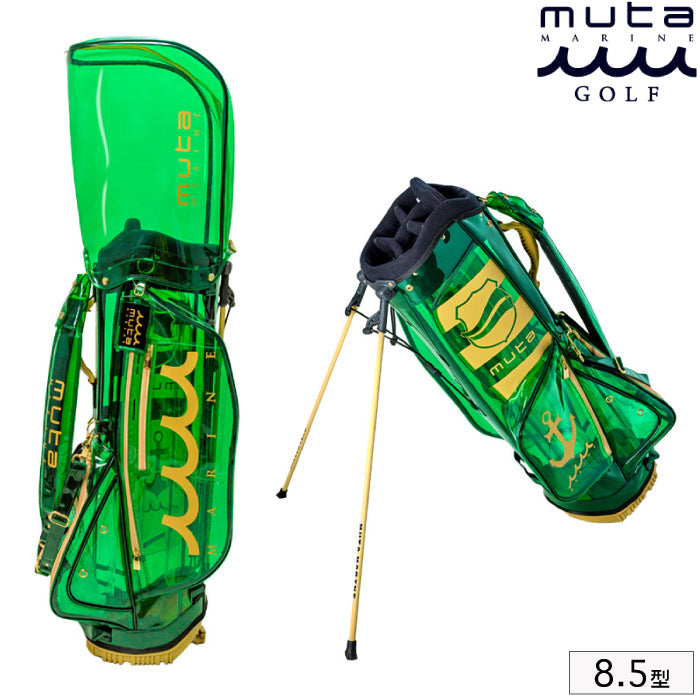 お値下げしました】muta MARINE GOLF クリアキャディバッグ - ゴルフ