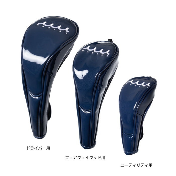 muta MARINE GOLF ムータマリンゴルフ メンズ レディース PUエナメルヘッドカバー【ドライバー用 】 MGAD-750054