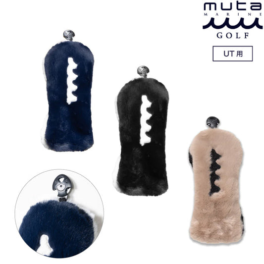 muta MARINE GOLF ムータマリンゴルフ メンズ レディース 2TONE FUR ヘッドカバーユーティリティ用 MGBC-220429