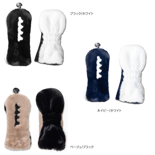 muta MARINE GOLF ムータマリンゴルフ メンズ レディース 2TONE FUR ヘッドカバーユーティリティ用 MGBC-220429