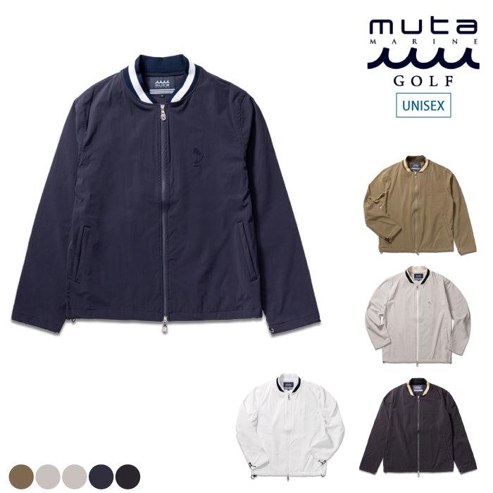 muta MARINE GOLF ムータマリンゴルフ メンズ レディース レイヤード ジップブルゾン【全5色】MMJC-443162