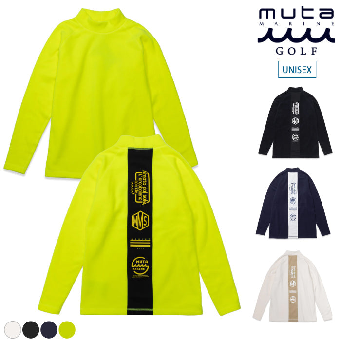 muta MARINE GOLF ムータマリンゴルフ メンズ レディース フリース切替モックネックプルオーバー【全4色】 MMMK-443180