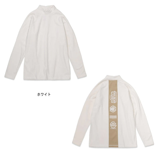 muta MARINE GOLF ムータマリンゴルフ メンズ レディース フリース切替モックネックプルオーバー【全4色】 MMMK-443180