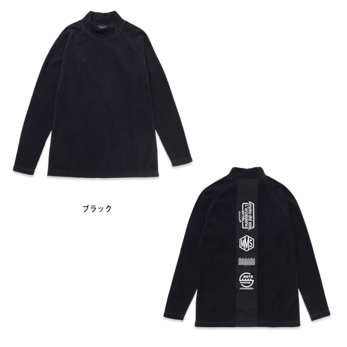 muta MARINE GOLF ムータマリンゴルフ メンズ レディース フリース切替モックネックプルオーバー【全4色】 MMMK-443180