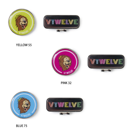 V12 ヴィトゥエルブ メンズ・レディース LION MARKER 35mm 大きめ V122210-AC18