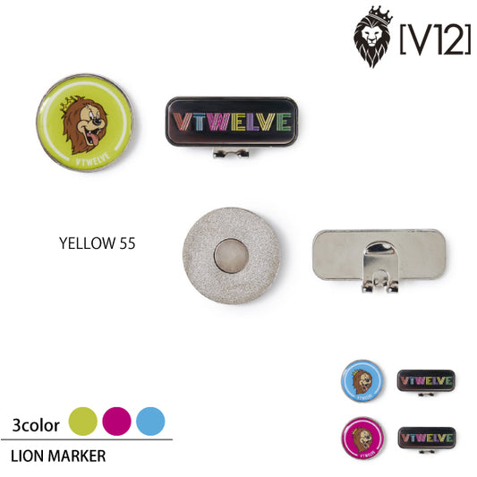 V12 ヴィトゥエルブ メンズ・レディース LION MARKER 35mm 大きめ V122210-AC18