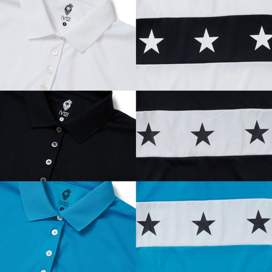 V12 ヴィトゥエルブ メンズ レディース BACK STAR POLO V122210-CT05