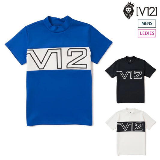 V12 ヴィトゥエルブ メンズ レディース SPACE MOCK 吸汗速乾 V122210-CT19