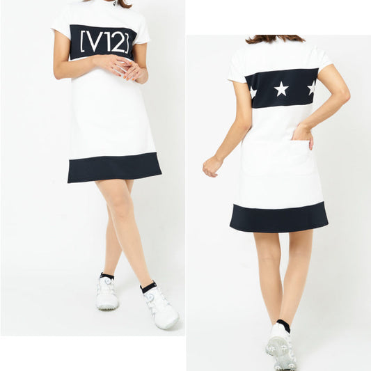 V12 ヴィトゥエルブ レディース MOCK ONE-PIECE V122210-OP02