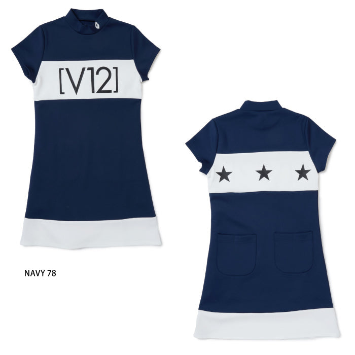 V12 ヴィトゥエルブ レディース MOCK ONE-PIECE V122210-OP02