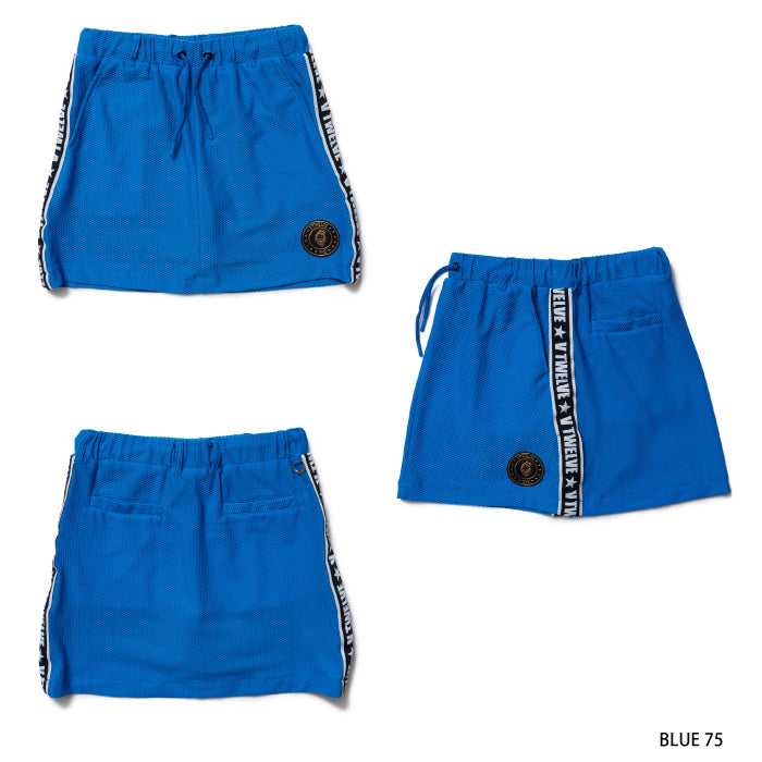V12 ヴィトゥエルブ レディース MESH SKIRT メッシュ生地 V122210-SK05