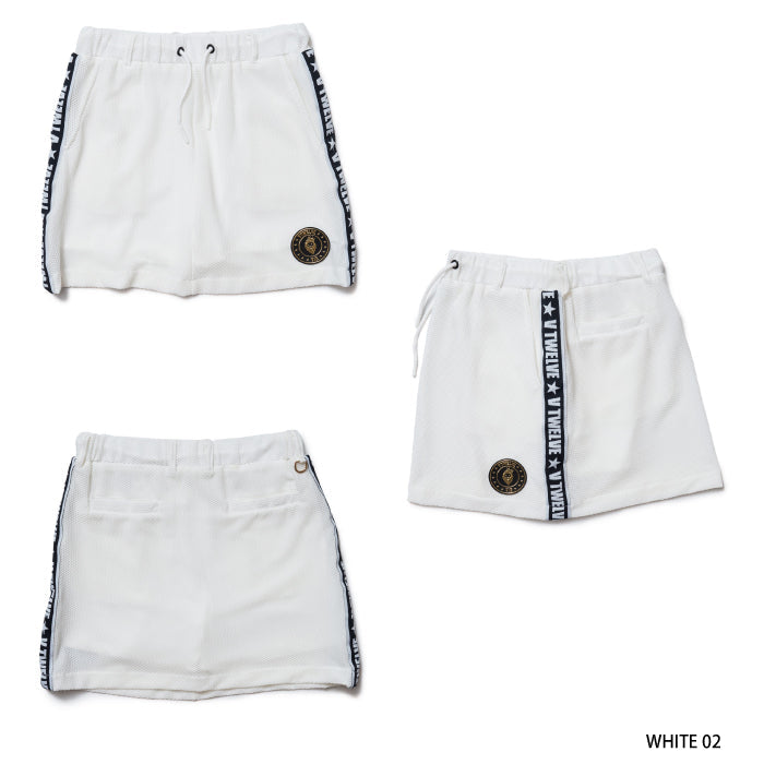 V12 ヴィトゥエルブ レディース MESH SKIRT メッシュ生地 V122210-SK05